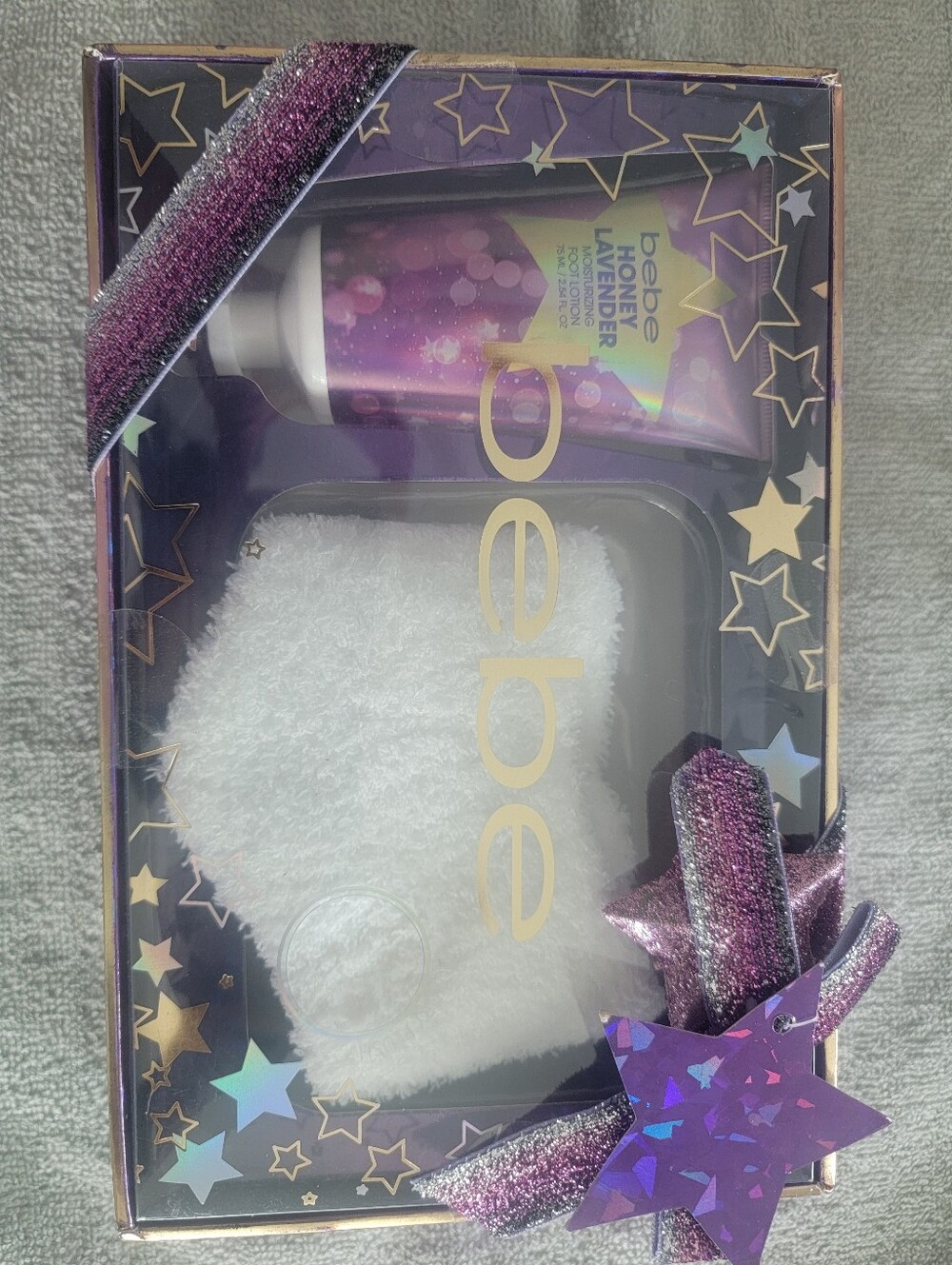 Bebe Purple Bath & Body Gift Set